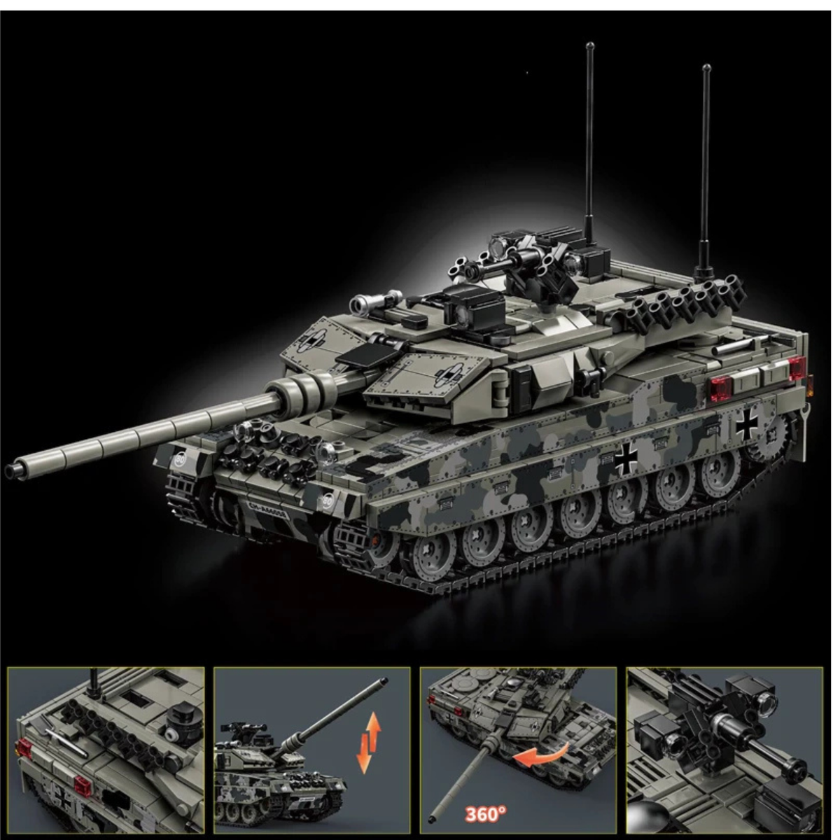 Leopard 2a7 | 1009 PCS