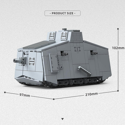 A7V Heavy Tank | 920 PCS