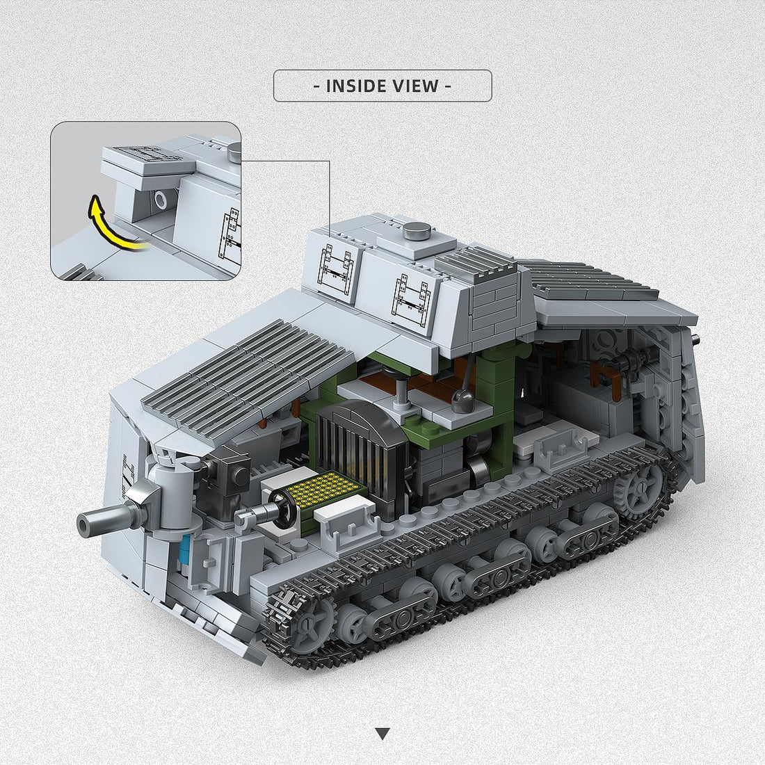 A7V Heavy Tank | 920 PCS