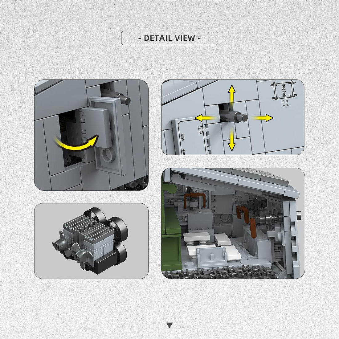 A7V Heavy Tank | 920 PCS