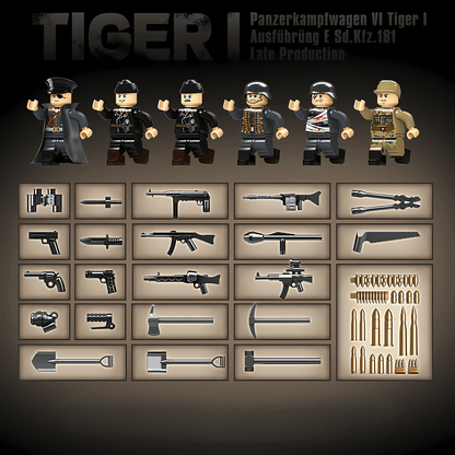 Tiger 1 (Tan) | 1361PCS